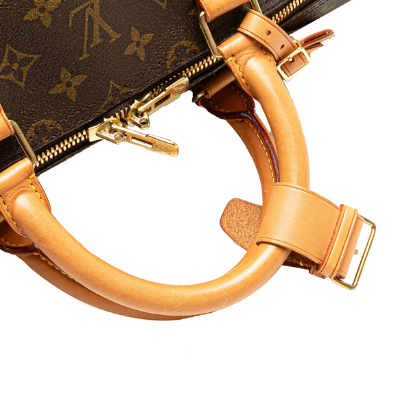 Pre-Loved Louis Vuitton Monogram Keepall 55 - Picture 11 of 12